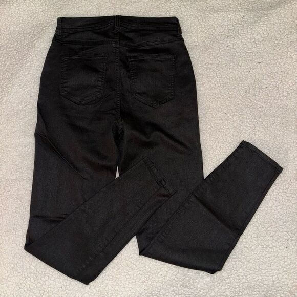 Altar’d State Black Zipper Skinny Pants Jeans Size 29/9 - Picture 5 of 11